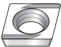 Turning Insert: CDHH12061L KC5025, Solid Carbide MPN:1937520