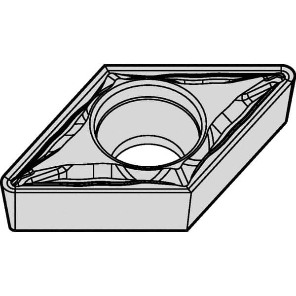 Turning Insert: DCMT3251FP KCP25B, Solid Carbide MPN:5537443