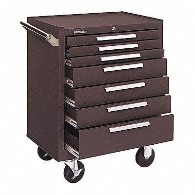 Rolling Tool Cabinet Brown Heavy Duty MPN:277XB