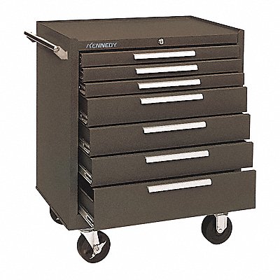 Rolling Tool Cabinet Brown Heavy Duty MPN:297XB