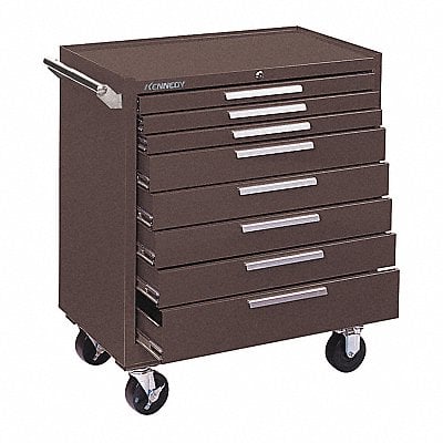 Rolling Tool Cabinet Brown Heavy Duty MPN:348XB