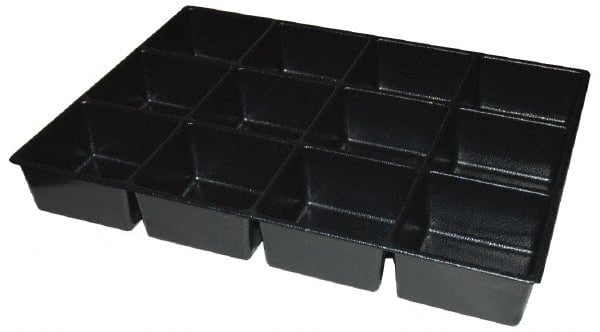 Tool Case Organizer: Durable ABS Plastic MPN:81926