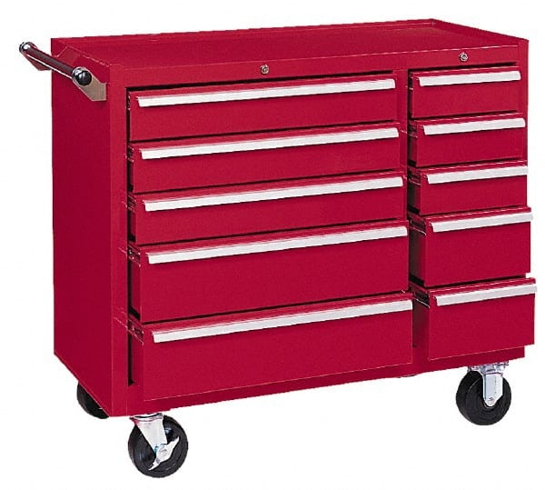 Steel Tool Roller Cabinet: 10 Drawers MPN:310XB