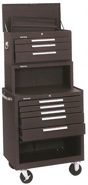 5 Drawer, 3 Piece, Brown Steel Tool Storage System MPN:0092364/0659629