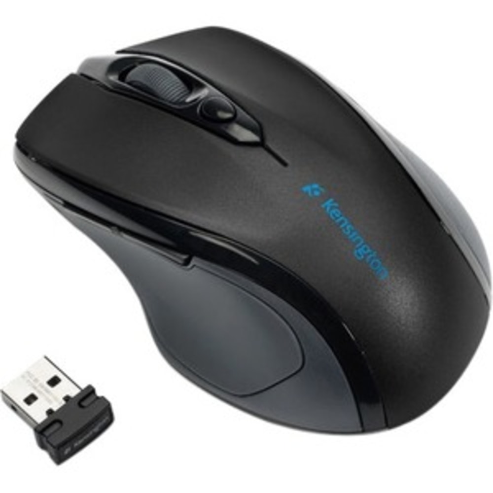 Kensington Pro Fit Wireless Mouse, Mid-Size, Black (Min Order Qty 2) MPN:K72405USA