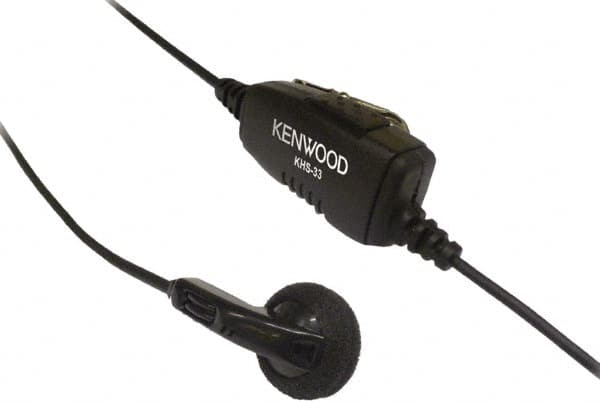 Ear Bud, In-Line & Push to Talk Microphone Clip Mic with Earphone MPN:KHS-33
