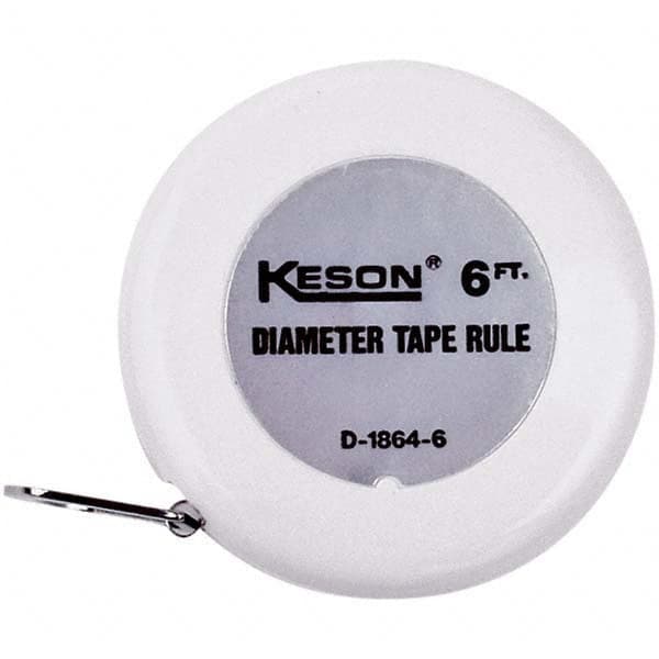 Diameter Tape Measures, Minimum Measurement (Meters): 0.00 , Maximum Measurement (Inch): 72 , Maximum Measurement (Feet): 6.00  MPN:D18646