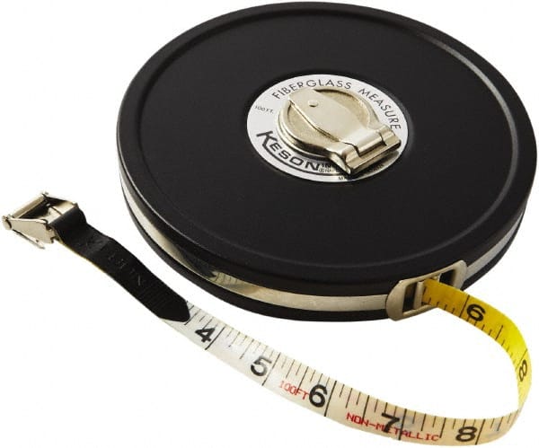 Tape Measure: 100' Long, 1/2