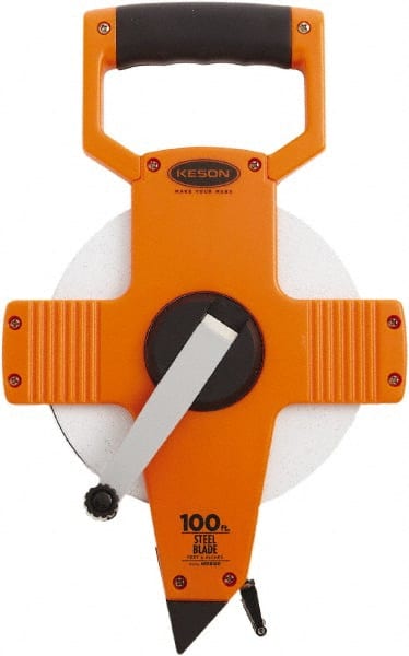 Tape Measure: 100' Long, 3/8