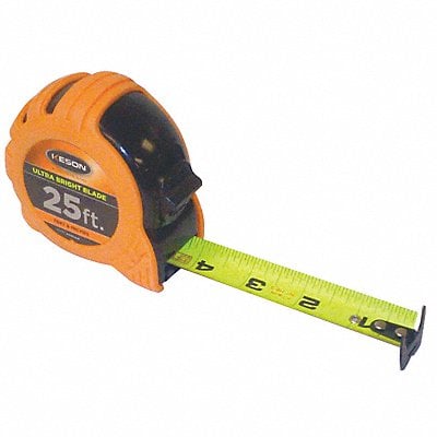 Tape Measure 25 ft 1/8 in Orange Color MPN:PG1825UB