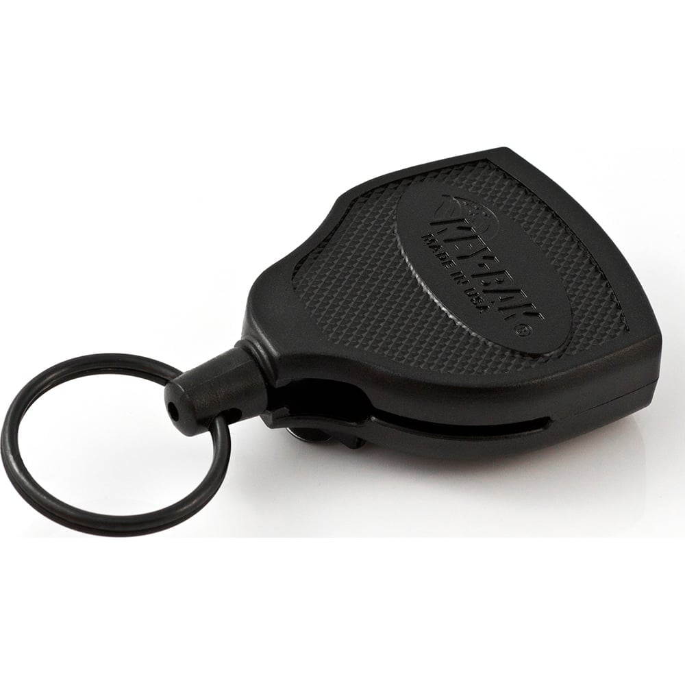 Key Control, Type: Retractable Key Chain , Number of Keys: 15 , Color: Black , Width (Inch): 1  MPN:0S48-803