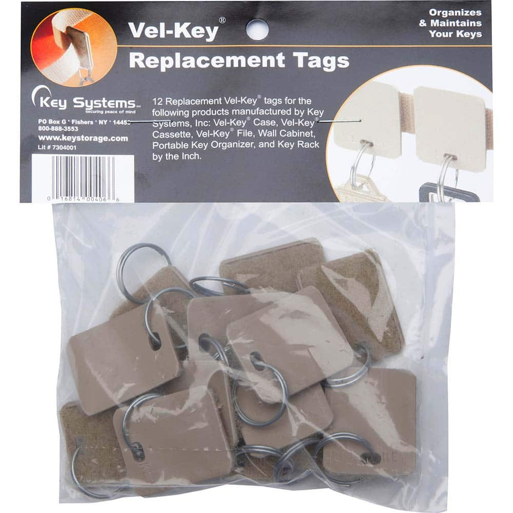 Key Control, Type: Key Tag , Number of Keys: 0 , Color: Tan  MPN:212