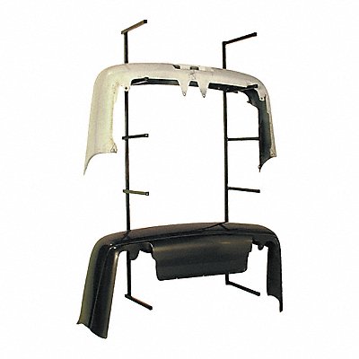 Bulk Rack Black Aluminum MPN:77784