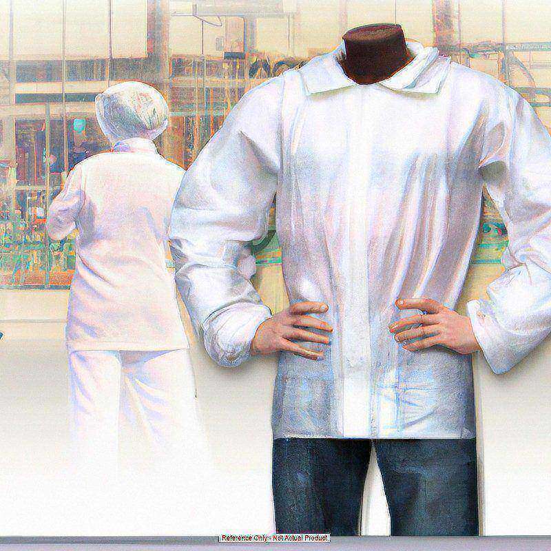 White Lab Coat PK30 MPN:LC0-WE-NW-LRG