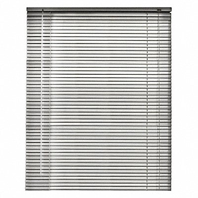 Mini Blinds Silver 48 in L 30 in W MPN:4AL.30.48