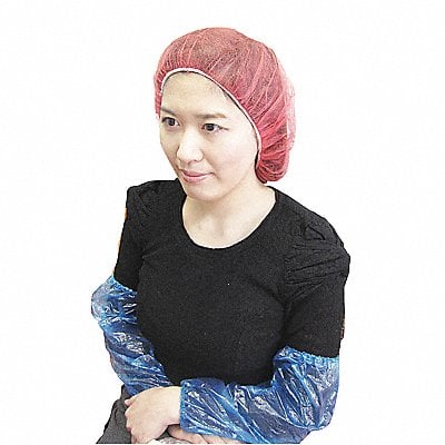 H9099 Bouffant Cap 21in Red PP PK1000 MPN:110NWI-10-21 RED