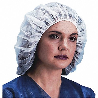 Bouffant Cap 28in White PP PK1000 MPN:110NWI-10-28 WHITE