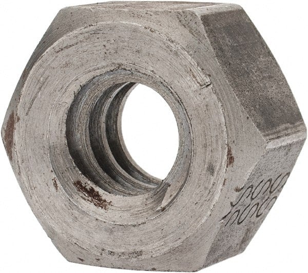 Hex Nut: 1/2-8, Grade 1215 & 12L14 Steel MPN:UM008AG1F001260