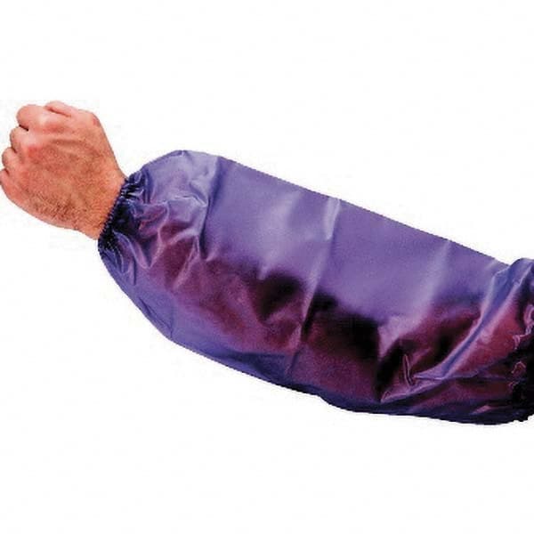 Cut & Puncture-Resistant Sleeves: Size L, PVC, Blue MPN:AG-PVC-8-BLUE