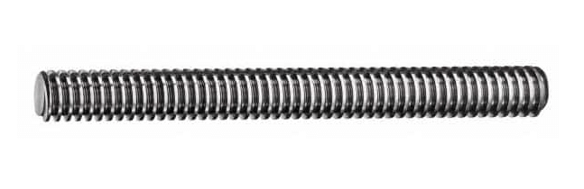 Threaded Rod: 1-1/2-4, 6' Long, Low Carbon Steel, Grade C1018 MPN:KL024AC1A182840