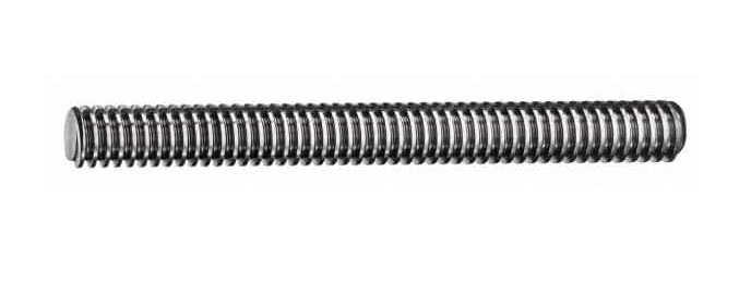 Threaded Rod: 1-1/4-5, 6' Long, Low Carbon Steel, Grade C1018 MPN:KL020AC1A182845