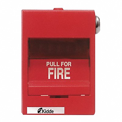 Fire Alarm Pull Station Red 3-3/8 D MPN:K-276B-1110