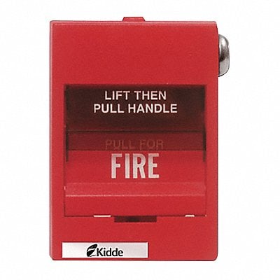 Fire Alarm Pull Station Red 3-5/8 D MPN:K-278B-1120