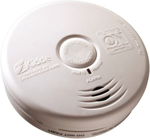 1.6 Inch Long x 5.22 Inch Wide x 5.22 Inch Diameter, Smoke and Carbon Monoxide Alarm MPN:21010071