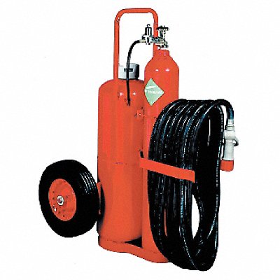 Wheeled Fire Extinguisher 125 lb 50 ft MPN:B125K-1