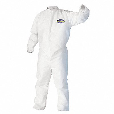 Disposable Coveralls White M PK25 MPN:46002