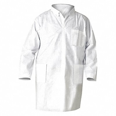 Lab Coat Blue Snaps 2XL PK25 MPN:10034