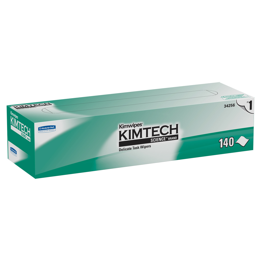 Kimberly-Clark Professional Kimtech Science Kimwipes Pop-Up Box, 14 7/10in x 16 3/5in, 144/Box (Min Order Qty 7) MPN:34256