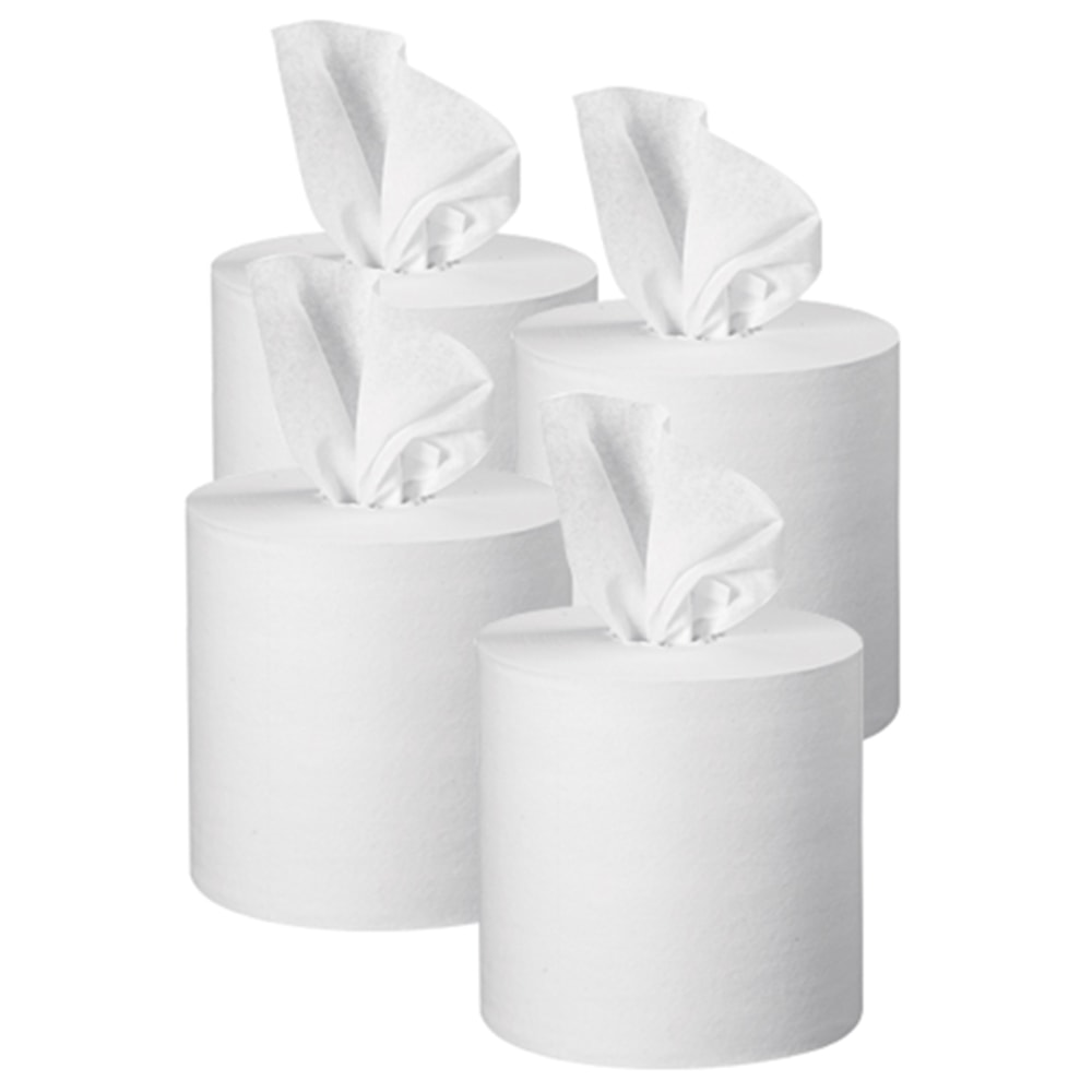 Kleenex Premiere Center-Pull 1-Ply Paper Towels, 250 Sheets Per Roll, Pack Of 4 Rolls MPN:KCC01320