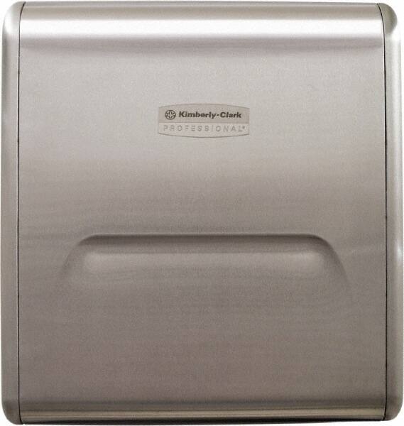 Pro Stainless Steel Recessed Hard Roll Towel Narrow Dispenser Housing, without Trim Panel, Module sold seperately, 10.75