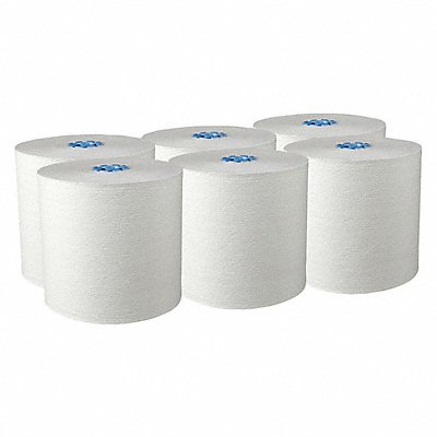 Paper Towel Roll 700 ft White PK6 MPN:25637