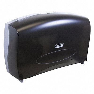 Toilet Paper Dispenser (2) Rolls Black MPN:09551