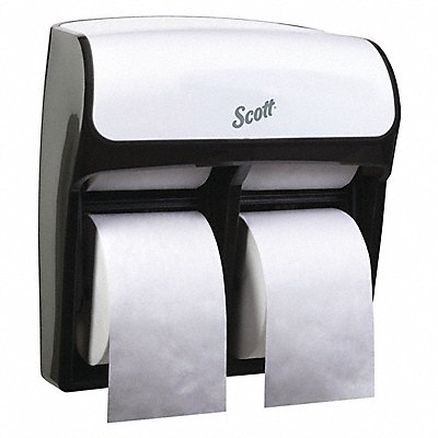 Toilet Paper Dispenser (4) Rolls White MPN:44517