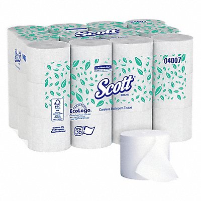 Toilet Paper Roll 1000 White PK36 MPN:04007