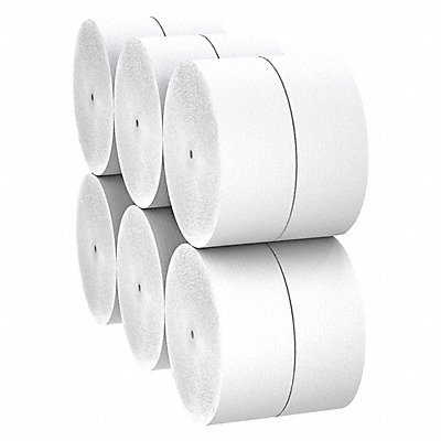 Toilet Paper Roll Continuous White PK12 MPN:07005