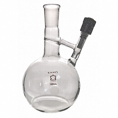 Airless Flask 500mL Glass Clear MPN:213210-0500