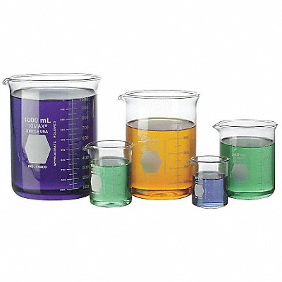 Griffin Beaker Set Low Form 50 to 1000mL MPN:14080-01