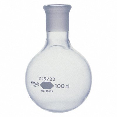 Round Bottom Flask 500mL Glass PK12 MPN:25277-500