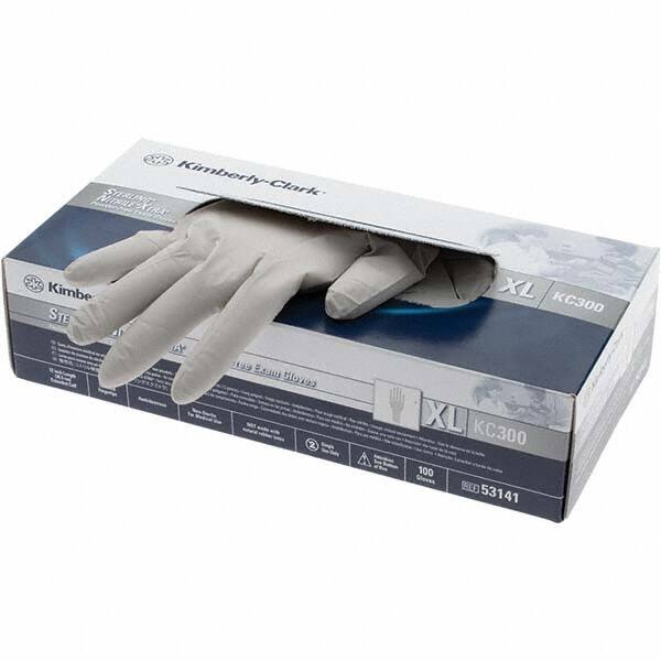 Disposable Gloves: X-Large, 3.5 mil Thick, Nitrile, Medical Grade MPN:53141