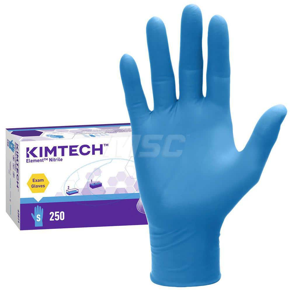 Disposable Gloves: 3.2 mil Thick, Nitrile, Medical MPN:62871