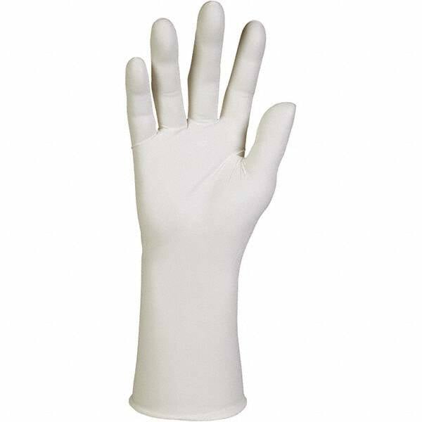 Disposable Gloves: Small, 6.3 mil Thick, Nitrile, Cleanroom Grade MPN:62991