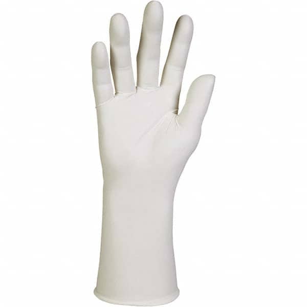 Disposable Gloves: X-Large, 6.3 mil Thick, Nitrile, Cleanroom Grade MPN:62994