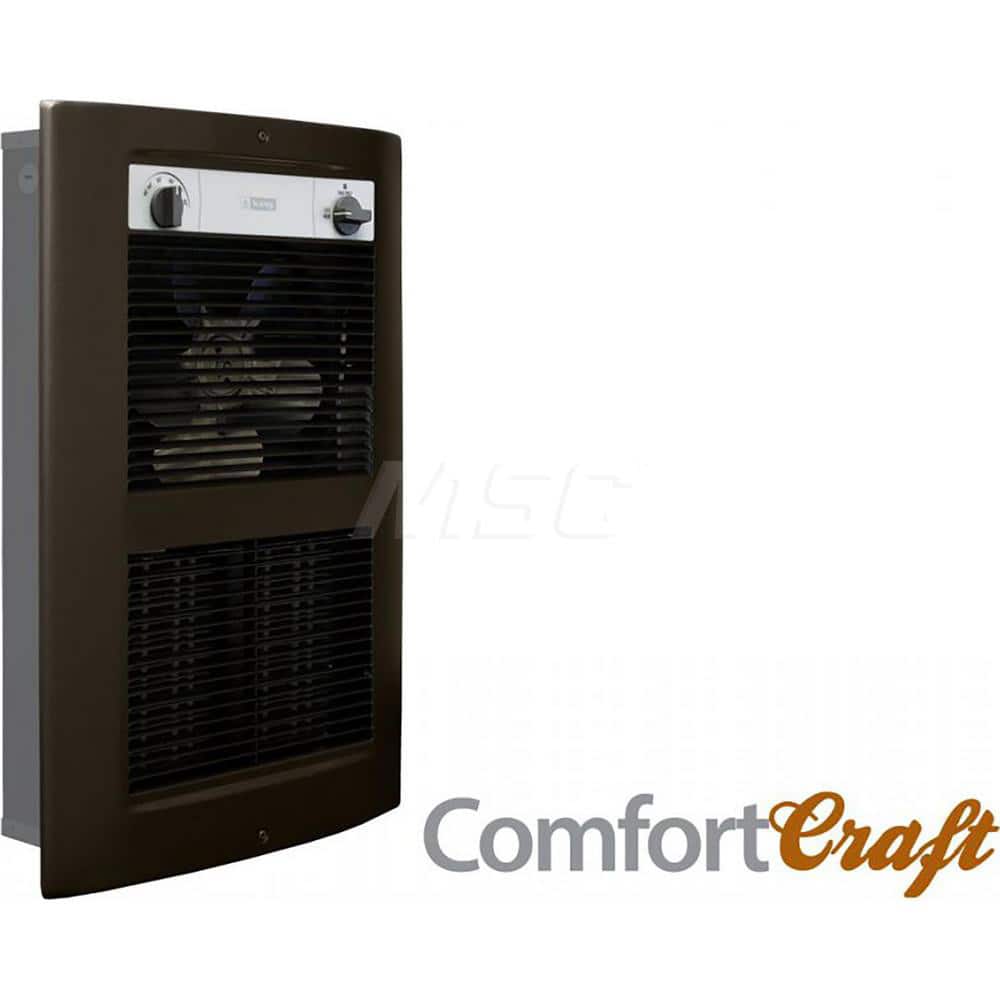 Electric Forced Air Heaters, Heater Type: Wall , Maximum BTU Rating: 15354 , Voltage: 240V , Phase: 1 , Wattage: 4500  MPN:LPW2445T-S2-OB-