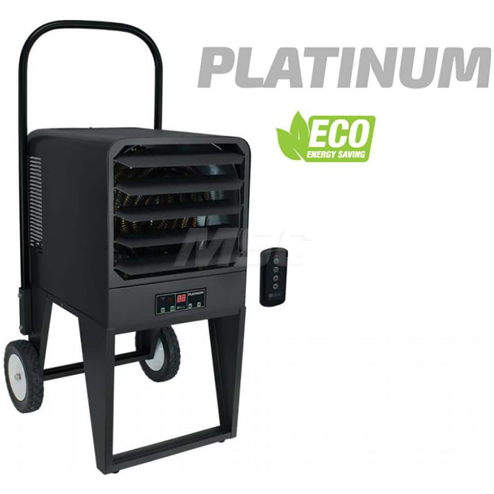 Electric Forced Air Heaters, Heater Type: Portable Unit , Maximum BTU Rating: 34121 , Voltage: 208V , Phase: 3 , Wattage: 10000  MPN:PKB2010-3-P