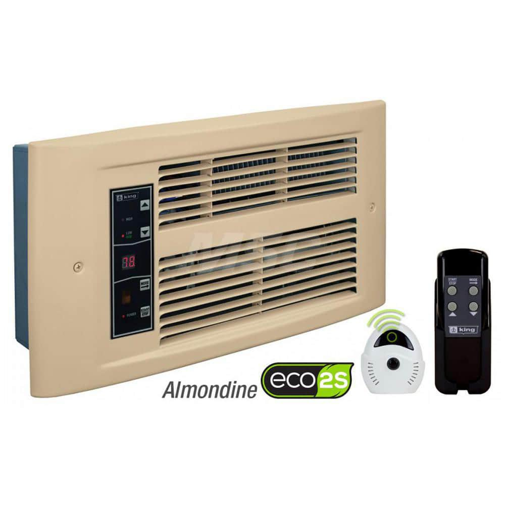 Electric Forced Air Heaters, Heater Type: Wall , Maximum BTU Rating: 5118 , Voltage: 120V , Phase: 1 , Wattage: 1500  MPN:PX1215-ECO-AD-R