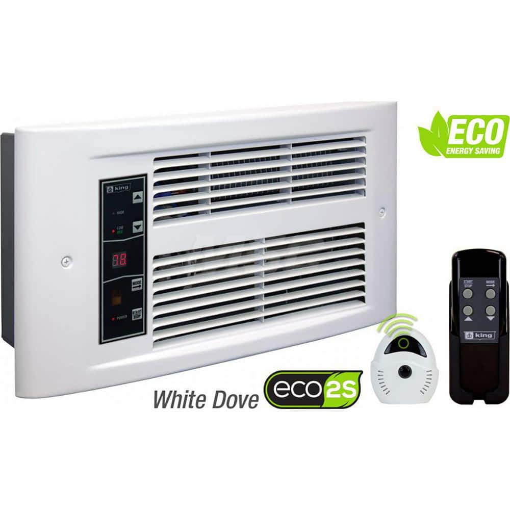 Electric Forced Air Heaters, Heater Type: Wall , Maximum BTU Rating: 5971 , Voltage: 240V , Phase: 1 , Wattage: 1750  MPN:PX2417-ECO-WD-R